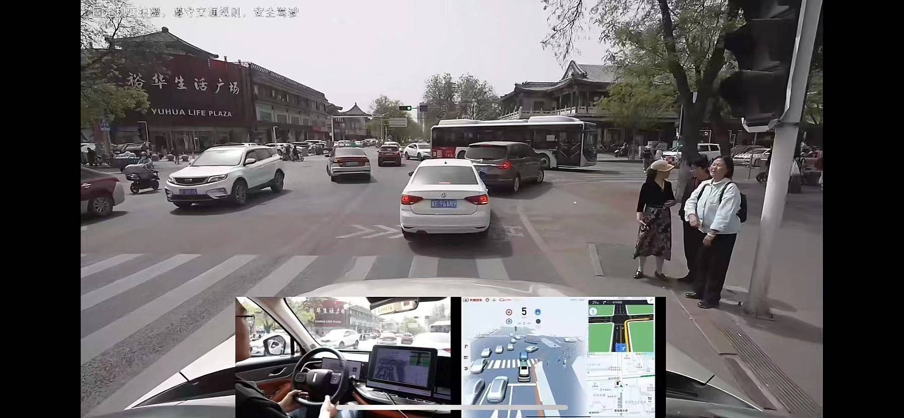 魏建軍直播親測長城全場景NOA!安全好用媲美“老司機”