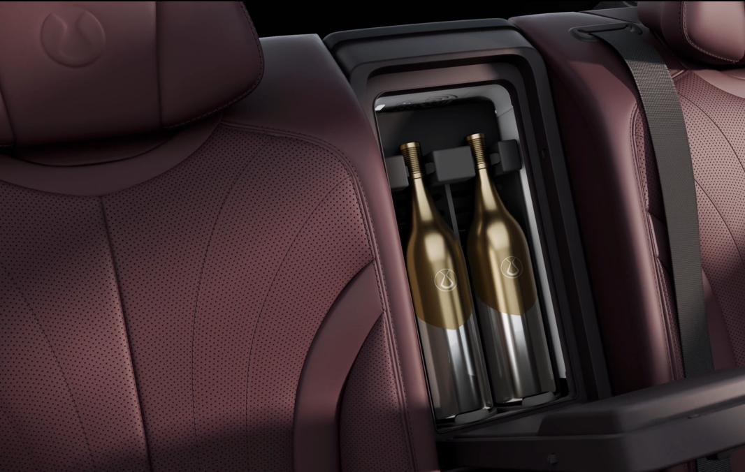 騰勢Z9 GT內飾首發亮相 提供前后排智能冰箱