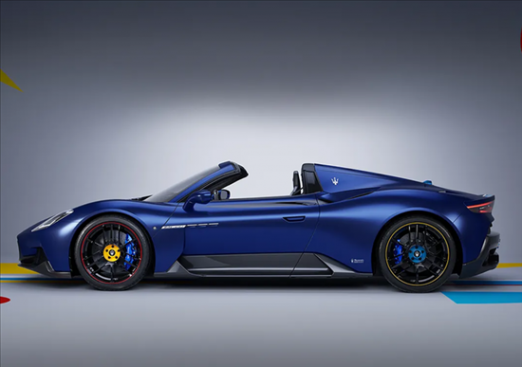 全球唯一 瑪莎拉蒂MC20 CIELO特別版官圖