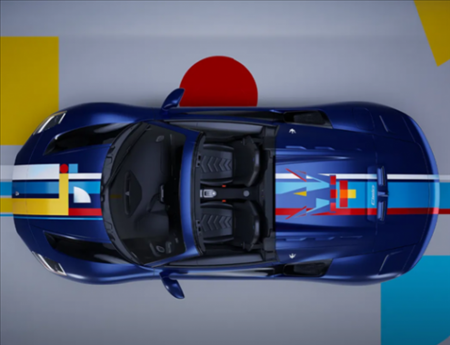 全球唯一 瑪莎拉蒂MC20 CIELO特別版官圖