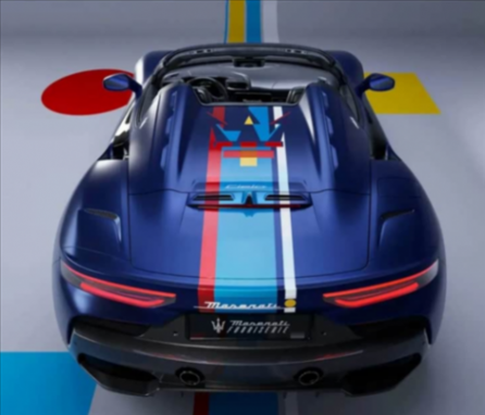 全球唯一 瑪莎拉蒂MC20 CIELO特別版官圖