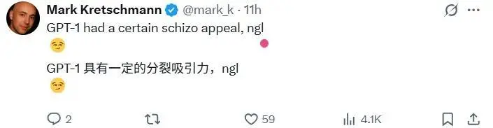 7年了,OpenAI官方給出五代GPT對(duì)比,網(wǎng)友卻懷念起“狂野”初代 圖片