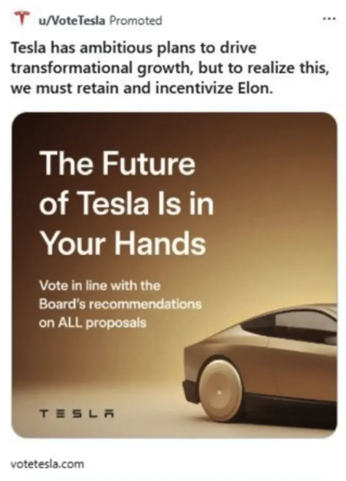 特斯拉稱要留住馬斯克