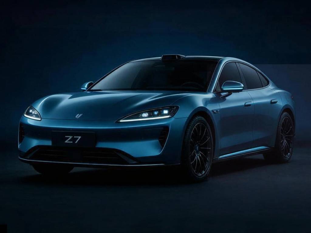 尚界Z7要來了!外形酷似保時捷Taycan,能競爭小米SU7?